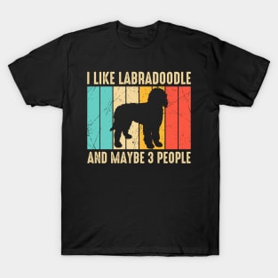 I Like Labradoodle And Maybe 3 People T-Shirt